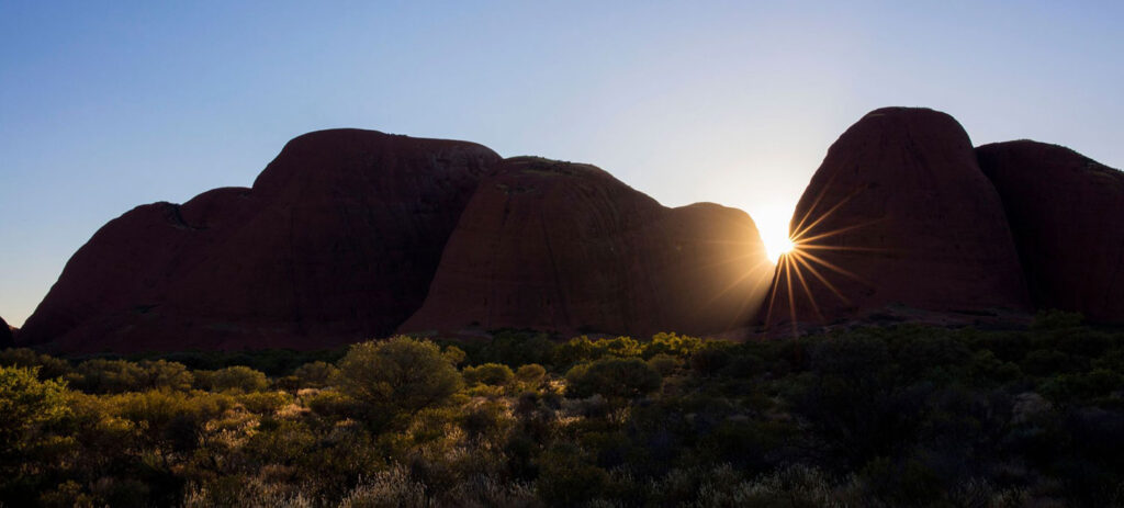 Kata Tjuta at sunrise